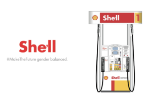 Shell - She will - issue advertisement